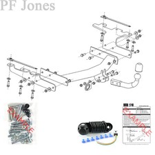 Oris Towbar for Chrysler Grand Voyager MPV 2000-2008 - Fixed Swan Neck Tow Bar