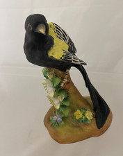 Crown Staffordshire Bone China Matte Figurine J T Jones England Widow Bird 28