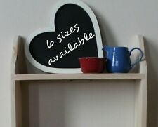 Wall Shelf Wooden Storage Bedroom 3 Tier Display Rustic Painted Shelving Unit