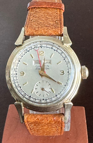 Vintage men gruen triple - vintage, men's