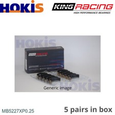 CRANKSHAFT BEARING SET +0.25mm FOR MITSUBISHI 4D65TT4D65G62B 1.8L 4G32T 1.6L