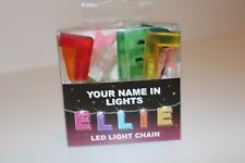ELLIE - Your Name In Lights Led Light Chain Battery Powered "ELLIE" ⭐️