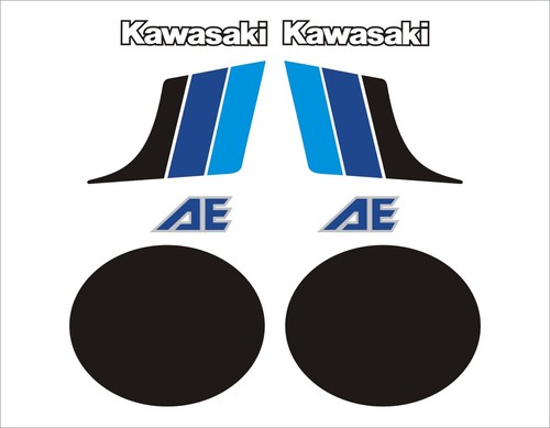 Kawasaki decal kit - kawasaki, 50/80