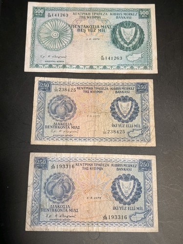 Cyprus 500 mil 250 - cyprus,