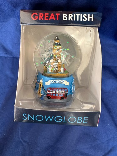 Great british snow globe - globe, tower