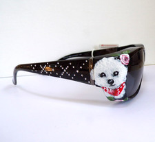 hand painted Bichon Frise on