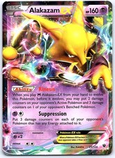 Alakazam EX 25/124 Holo EX