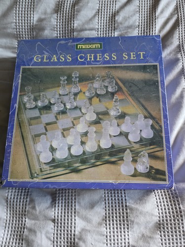 Maxim glass chess - glass, /