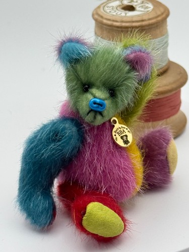 Handmade miniature teddy bear - teddy,