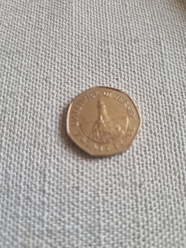 2014 bailiwick jersey 20p - bailiwick, of
