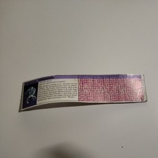 Transformers G1 Original Hasbro Data Card - Breakdown