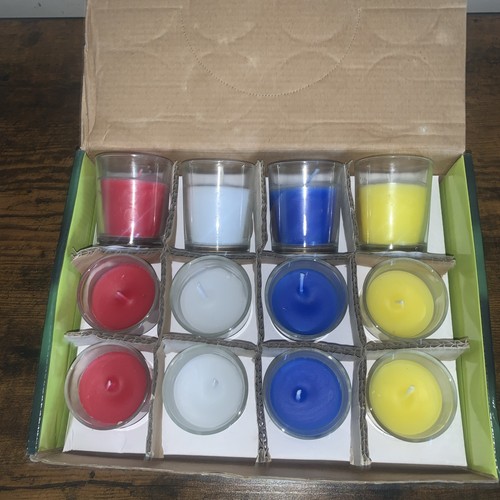 Scented votive candles pack - scented,