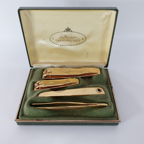 Vintage manicure set - vintage,