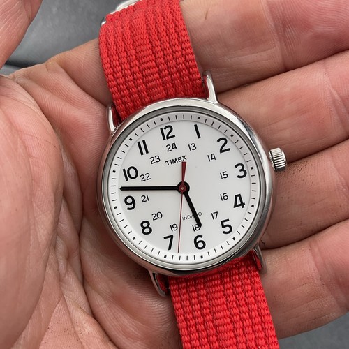 Timex men weekender red - men's,