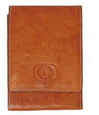 Vintage cheque book holder