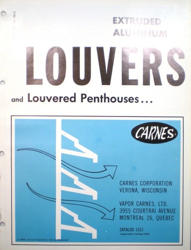 Carnes aluminum louver - louver, &