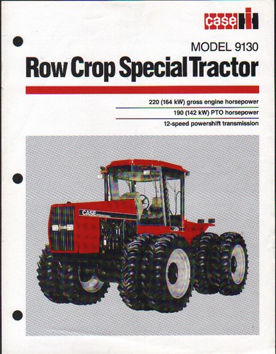 Case model 9130 - case, row