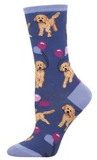 Womens labradoodle socks - labradoodle,