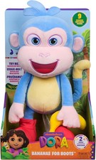 DORA Nickelodeon Official Bananas for Boots Stuffed Animal Interactive Plush
