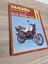 Yamaha RD250 & 350LC Twins 1980-81 Haynes Workshop Manual