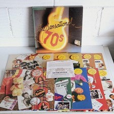 The Sensational 70s Vinyl 12" Record Box Set Reader's Digest GSEN-B-074 Complete