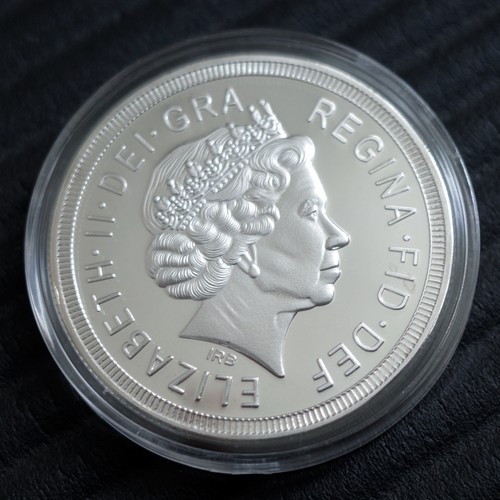 Commemorative british silvered