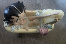 Betty Boop Bath Figurine A Stunning Peice Brand New In Box Rare Collectable