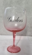 Gordon’s Pink Balloon Gin Glass Very Good Condition