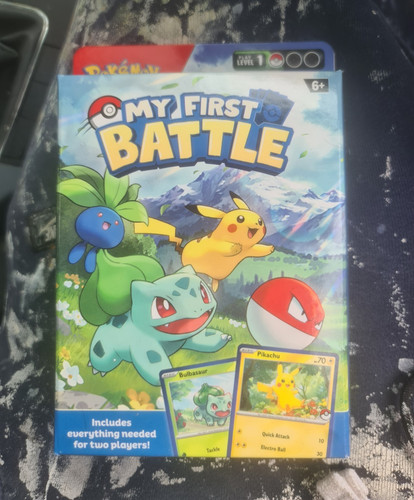 Pokemon tcg first battle - my,