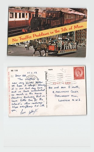 Postcard isle man - isle, of