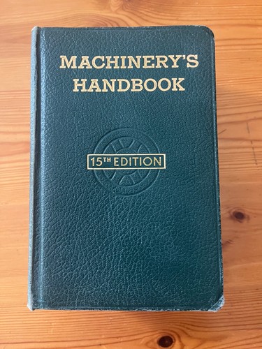 Machinery handbook 15th - handbook,
