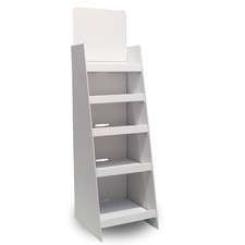 White Cardboard 5 Shelves