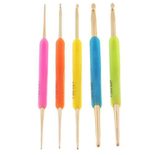 5pcs crochet hooks - hooks, knitting