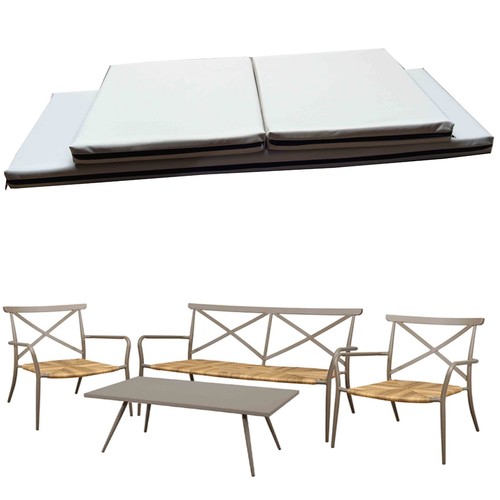 Waterproof 3pcs rattan chair - 3pcs,
