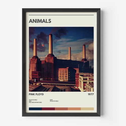 Pink floyd animals - pink,