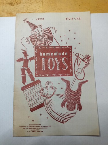 Homemade toys mid - homemade, 1953
