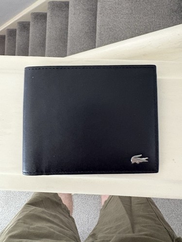 Lacoste men black leather - lacoste,