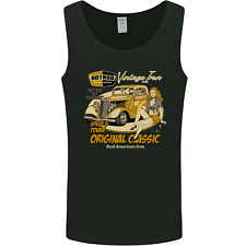 Hot Rod Vintage Iron Original Classic Mens Vest Tank Top