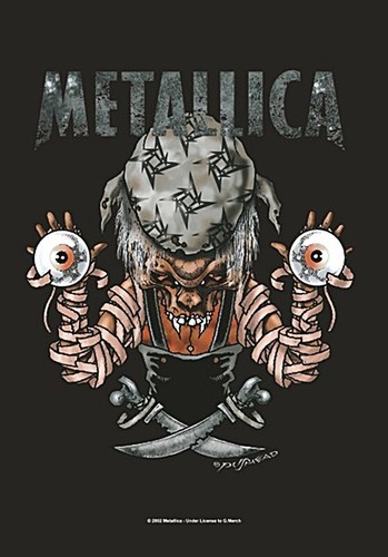 Metallica pushead fabric - ,