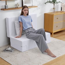 15cm Tri Fold Mattress,Fold Mattress With Double Layer Memory Foam Mattress