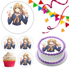 Manga Anime Cake Topper Party