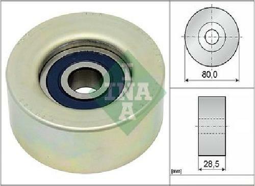 Genuine ina idler guide - ina, pulley