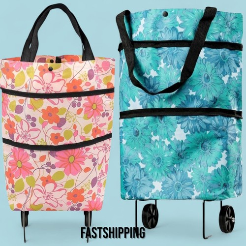 Foldable shopping trolley - foldable,