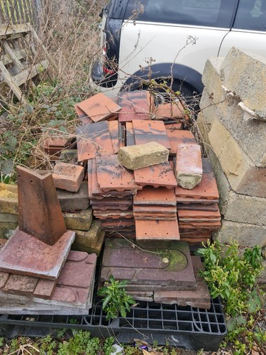 Roof tiles clay - tiles,