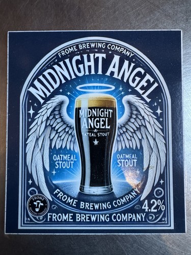 Frome brewing midnight angel - brewing,
