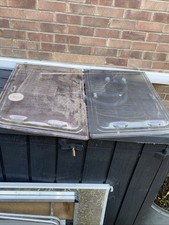 Caravan Front Windows-  Lunar Solar Eclipse 525 Front LH & RH Windows