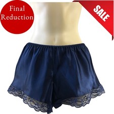 Navy Blue Sexy Silky Shiny