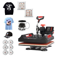 5 in 1 Digital Heat Press Machine 29 x 38cm t shirt Transfer Sublimation Printer