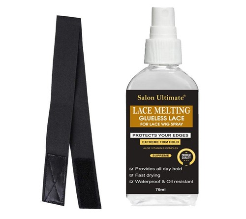 Lace melting spray - spray, glue-less