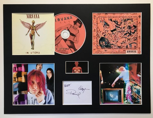 Nirvana signed autographed - nirvana,